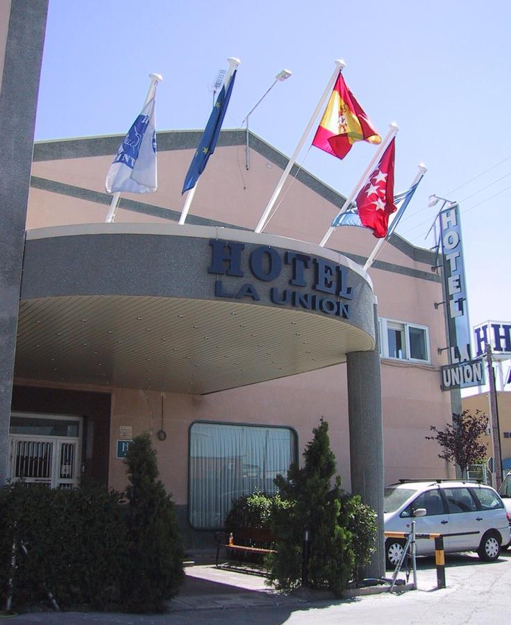 Hotel La Union Humanes de Madrid Luaran gambar